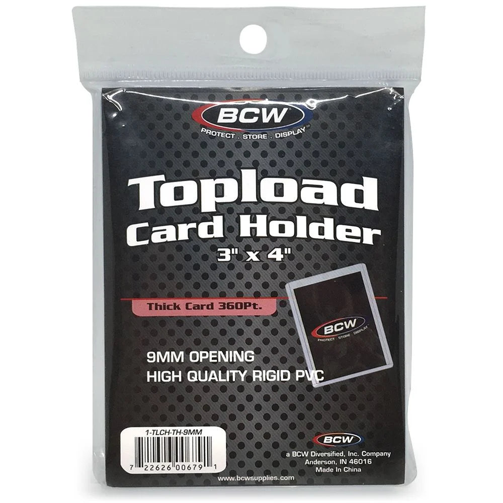 BCW Thick Topload Holders