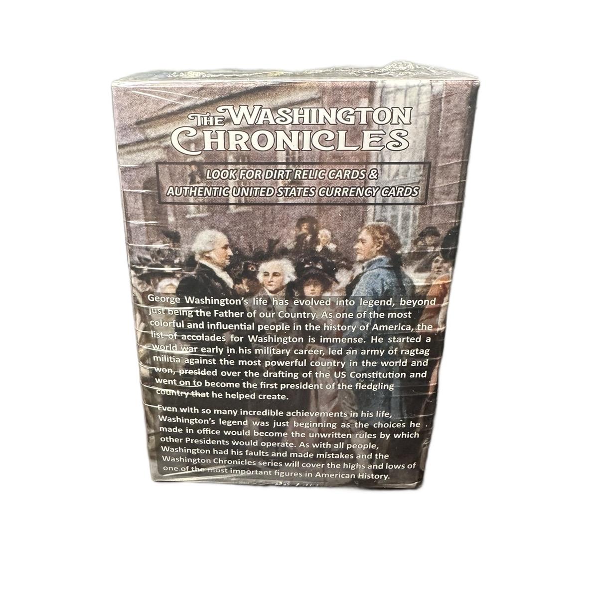 Historic Autographs The Washington Chronicles Trading Cards - Blaster Box