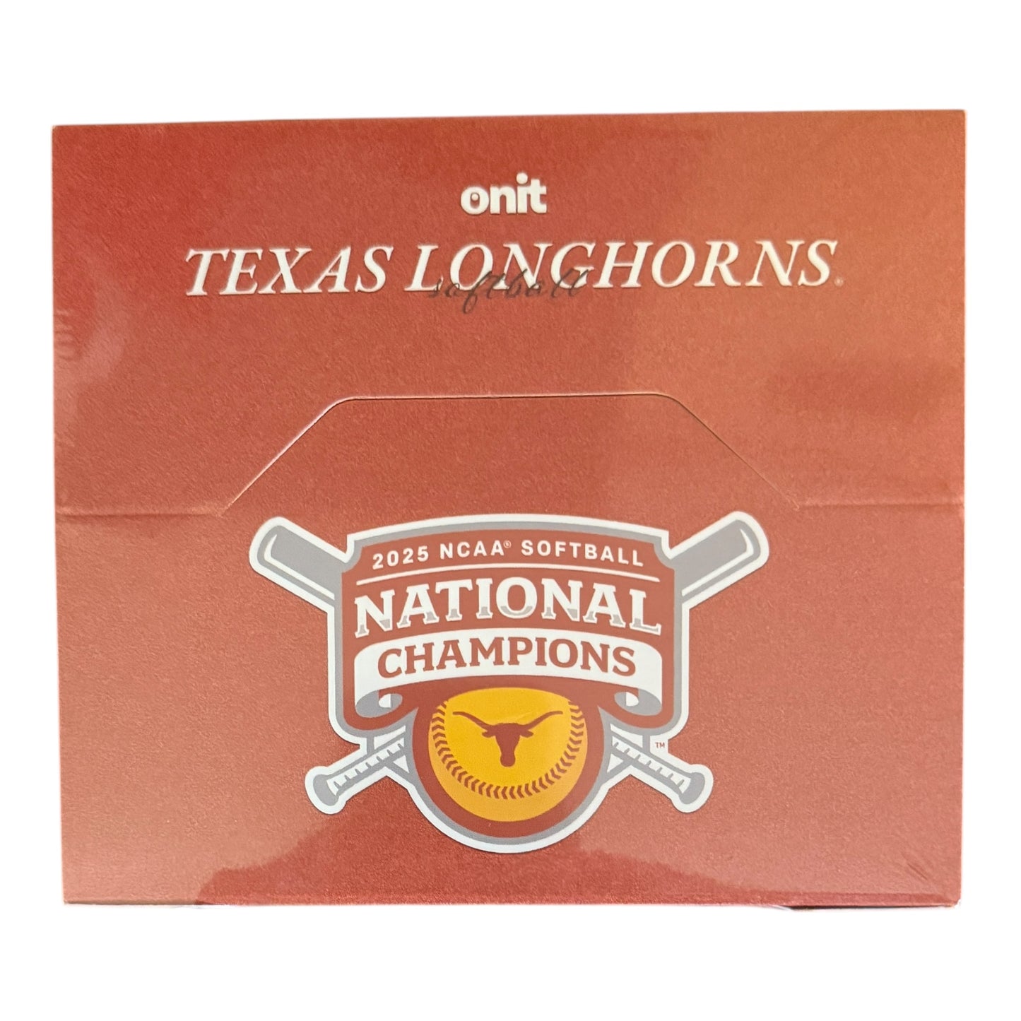 University of Texas Softball 2025 National Champion Commemorative Box