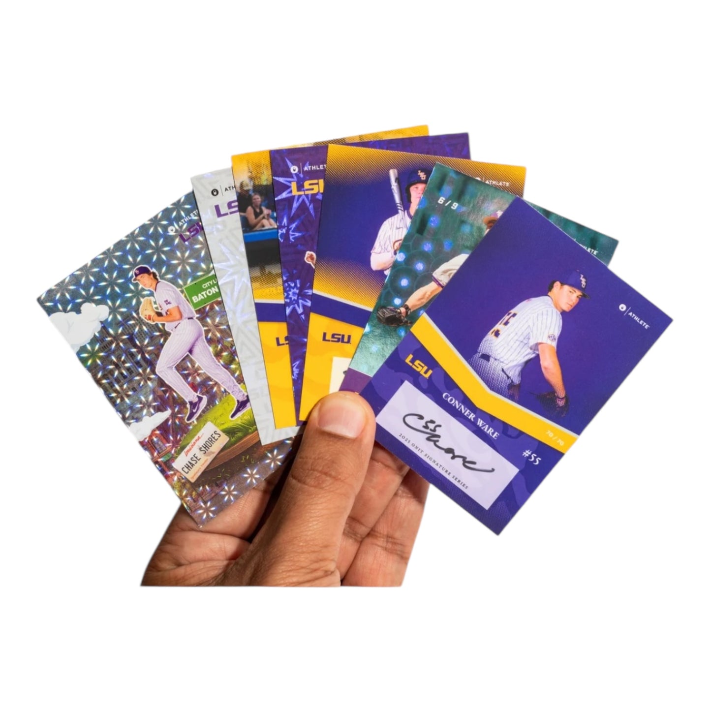 LSU® 2025 Baseball Trading Cards - Platinum Box with Guaranteed Autograph