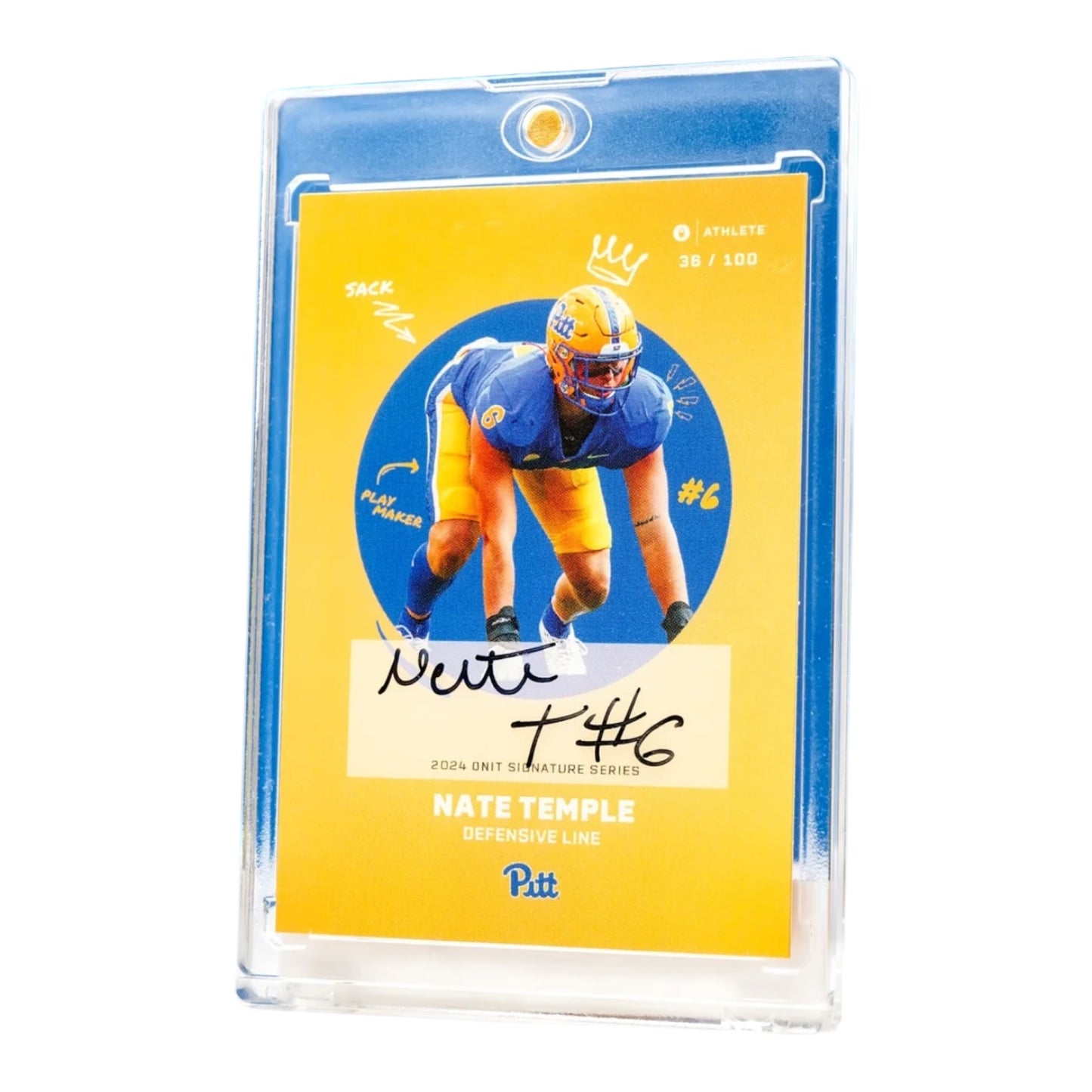 University of Pittsburgh® 2024 Football - Platinum Box with Guaranteed Autograph