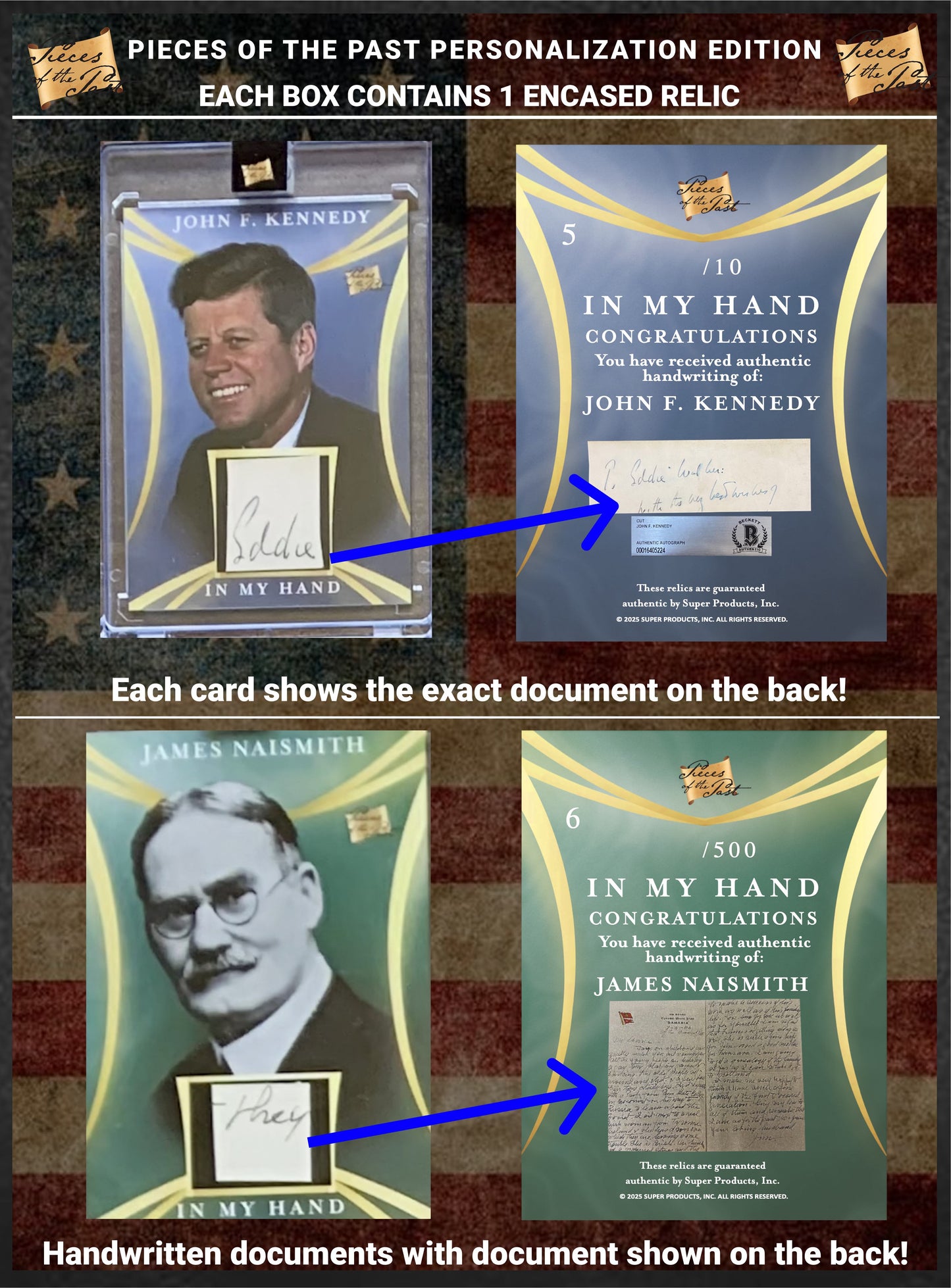 2025 Pieces of the Past Personalization Edition