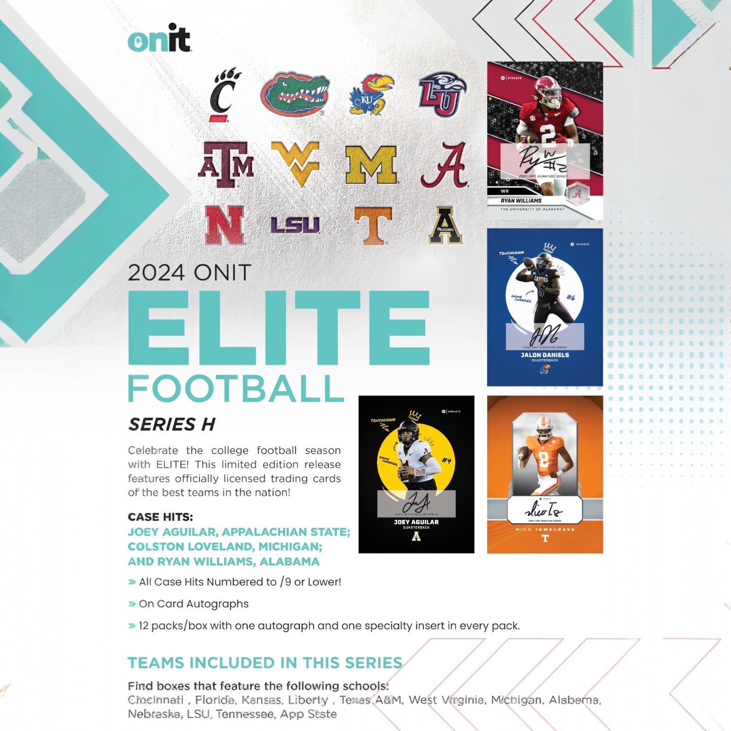 Onit Athlete H Series Football Hobby Box