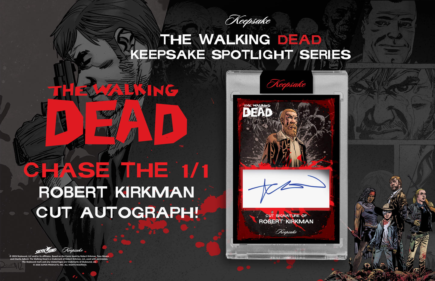 The Walking Dead 1st Edition Keepsake Spotlight Edition
