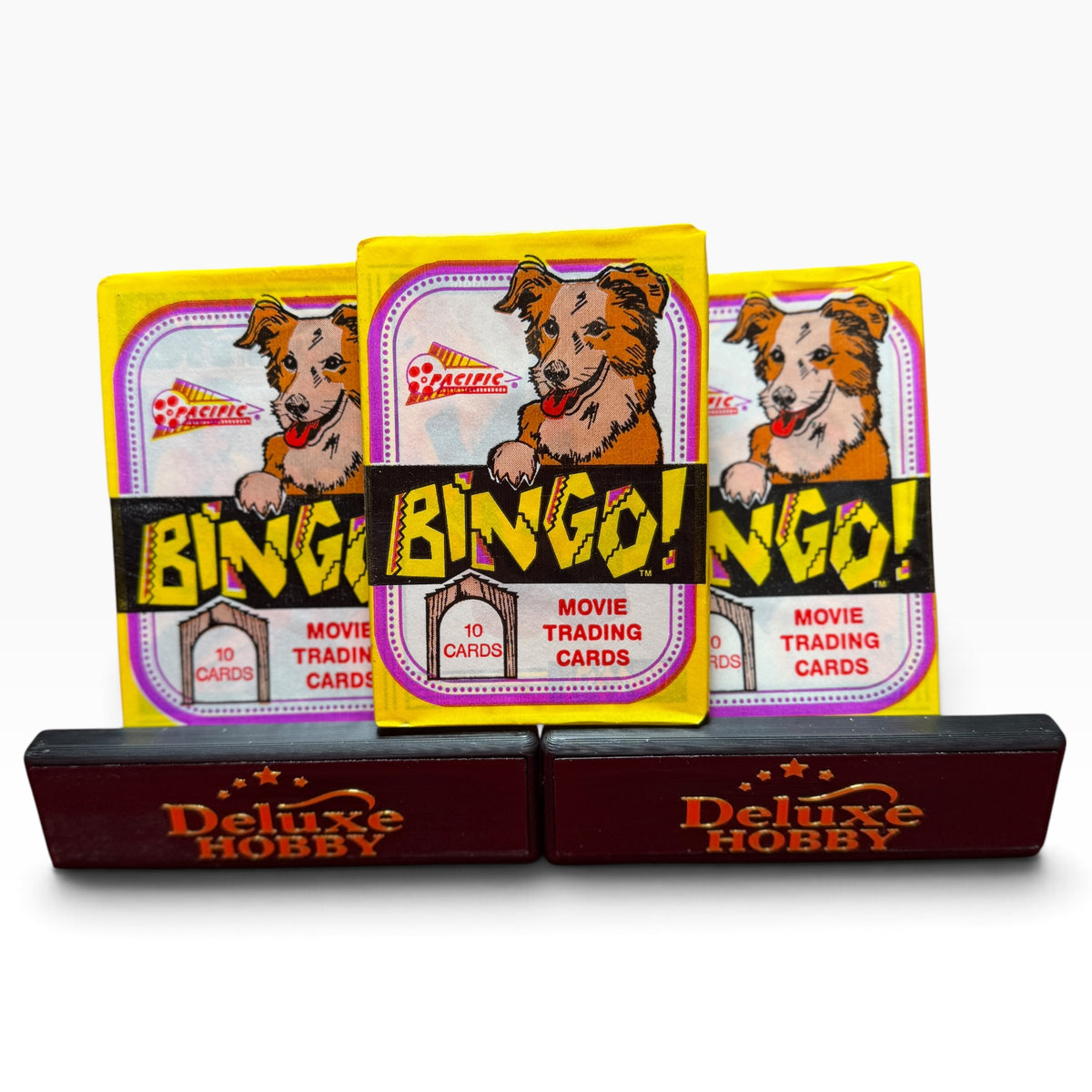 1991 Pacific Bingo Movie Trading Cards – 3 Factory Sealed Packs – 30 Cards