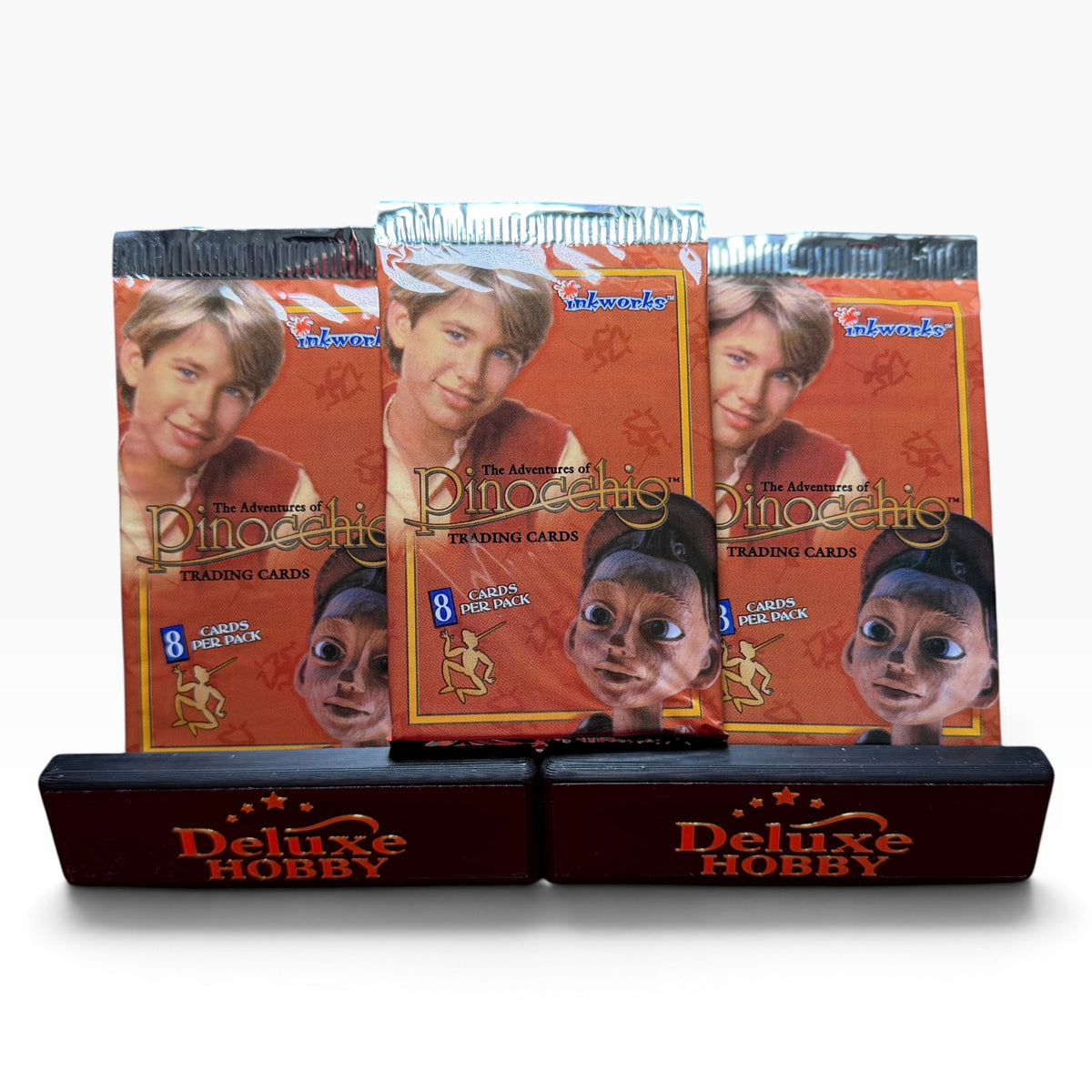 1996 Inkworks The Adventures of Pinocchio Trading Cards – 3 Sealed Packs – 24 Cards