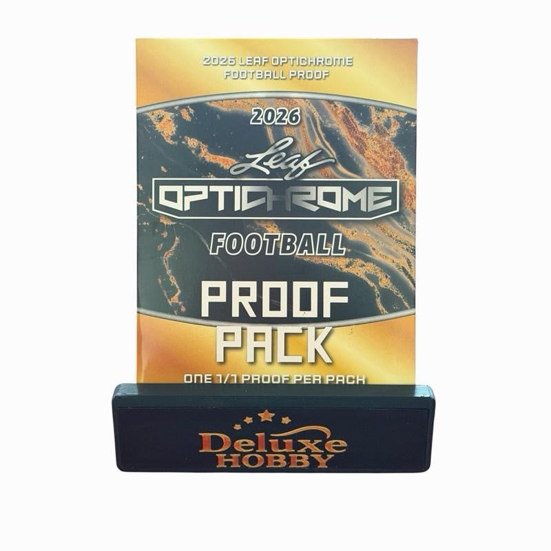 2026 Leaf Optichrome Football 1/1 Proof Pack