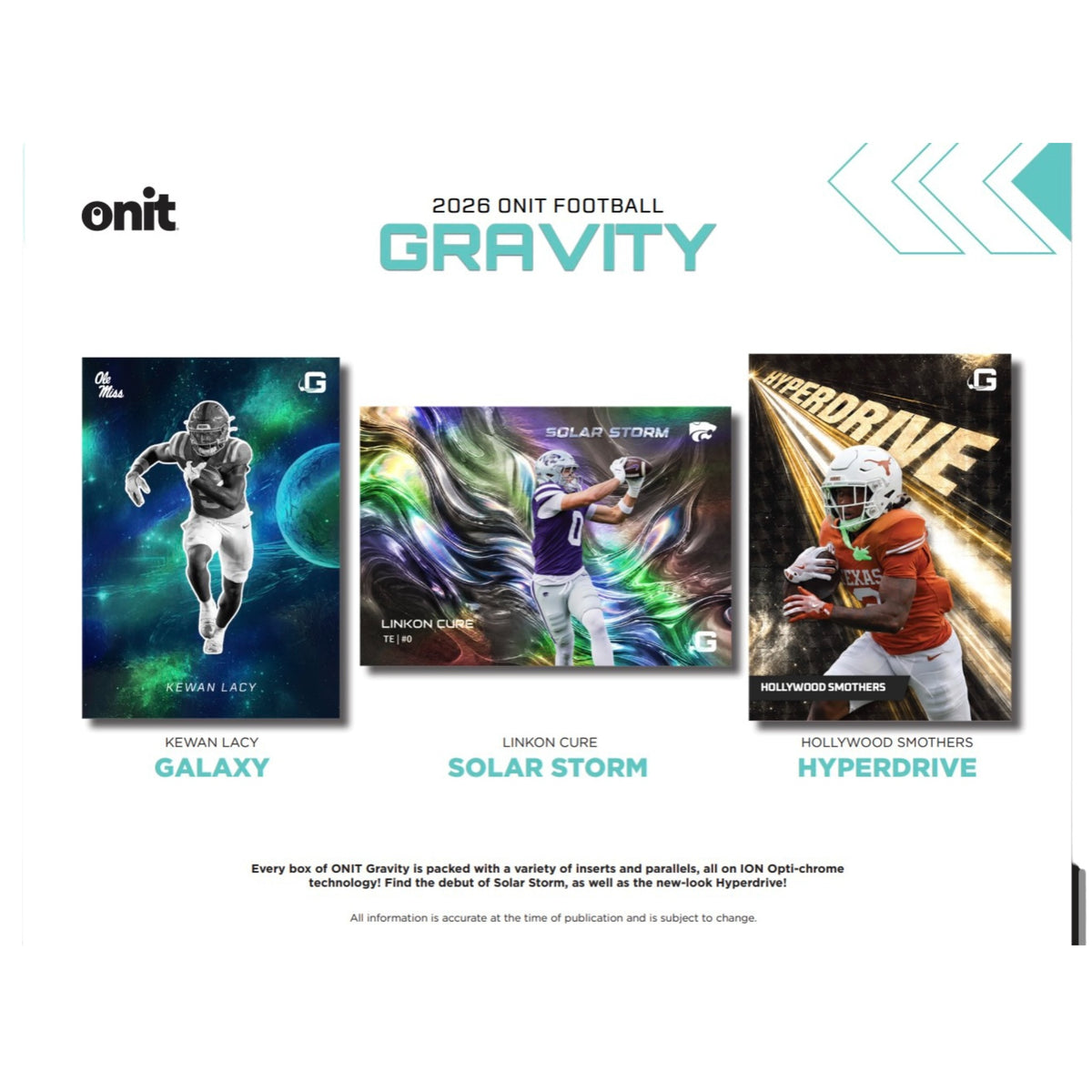 2026 ONIT Gravity College Football Mega Box