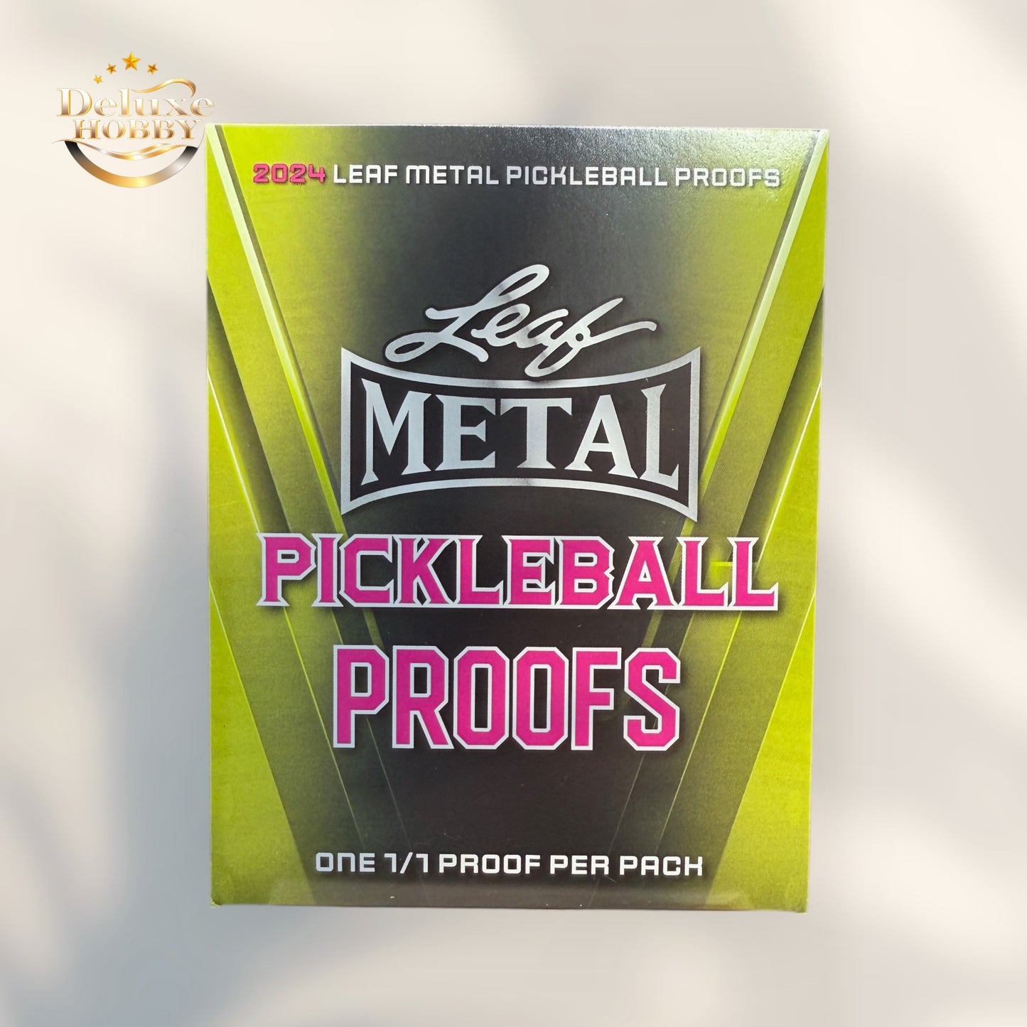 Leaf 2024 Premium Metal Pickleball Proof. One 1/1 Proof Card