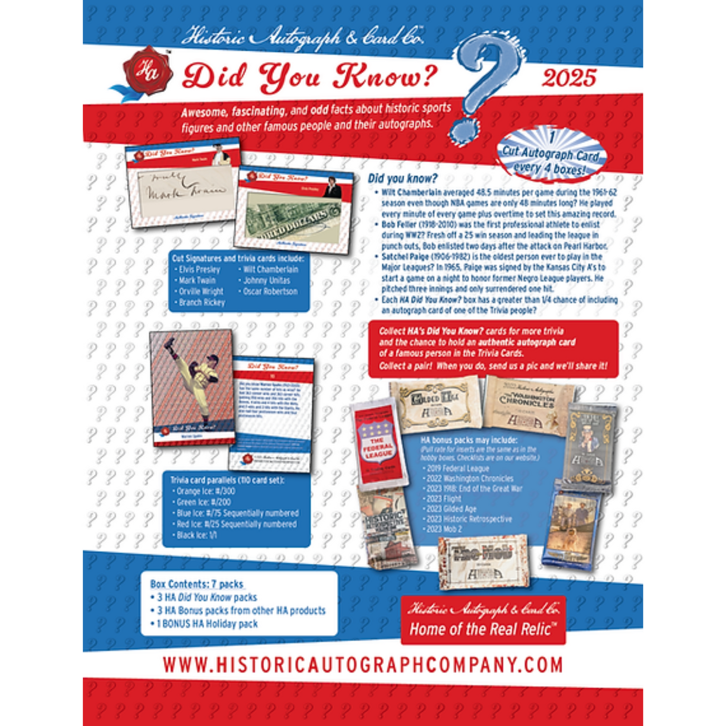 2025 Did You Know? Hobby Box