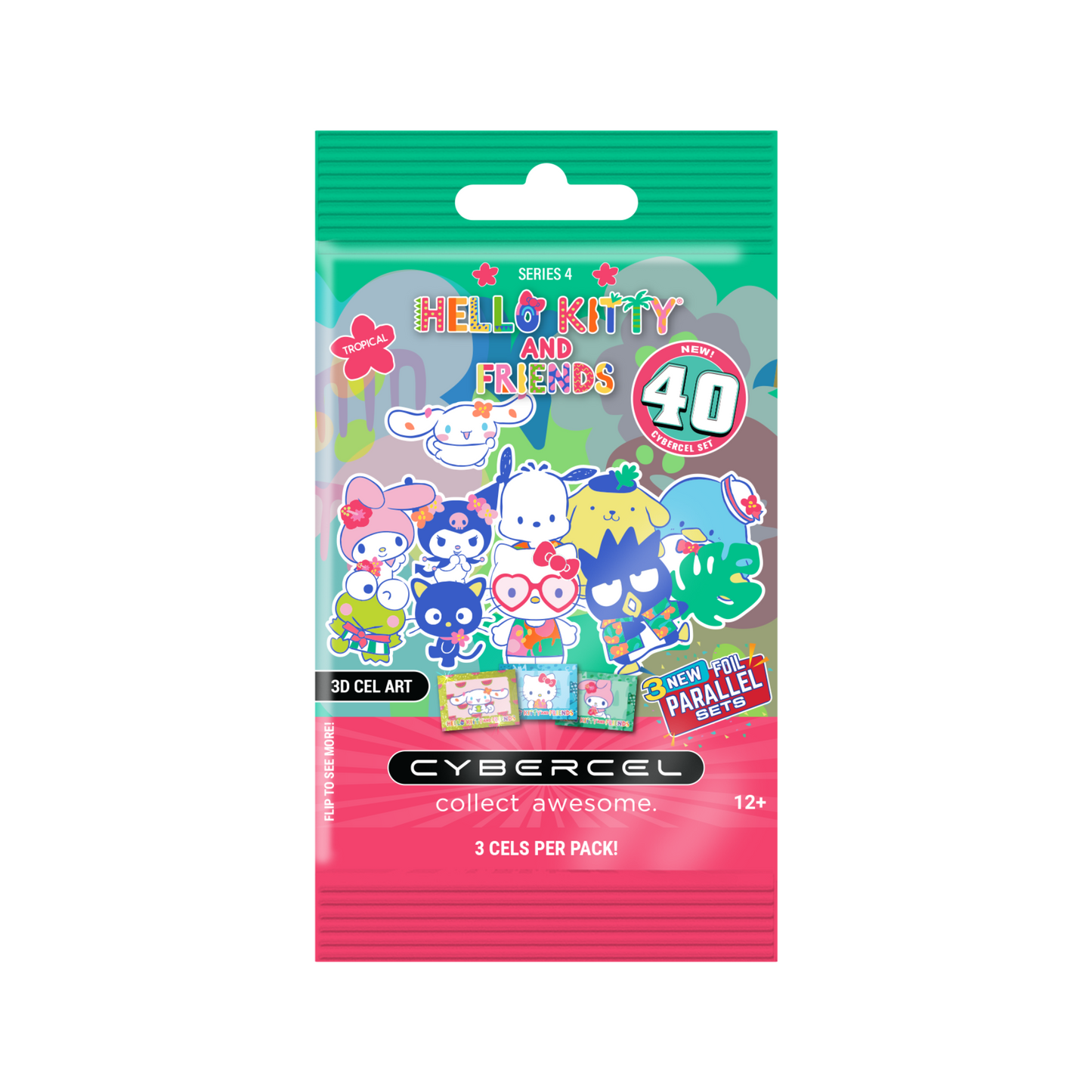 Hello Kitty Tropical CYBERCEL Trading Cards