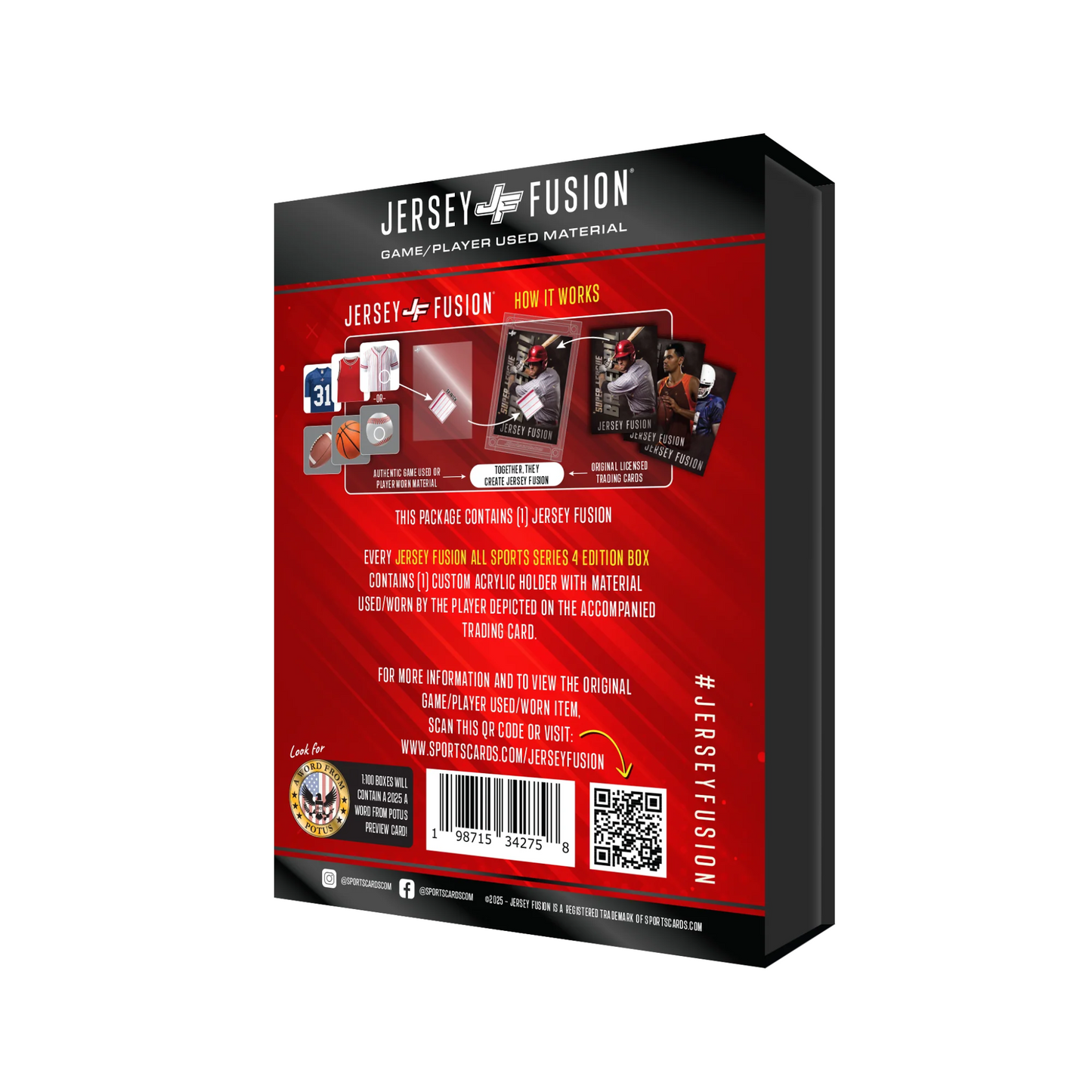 2025 Jersey Fusion All Sports Series 4 Hobby Pack