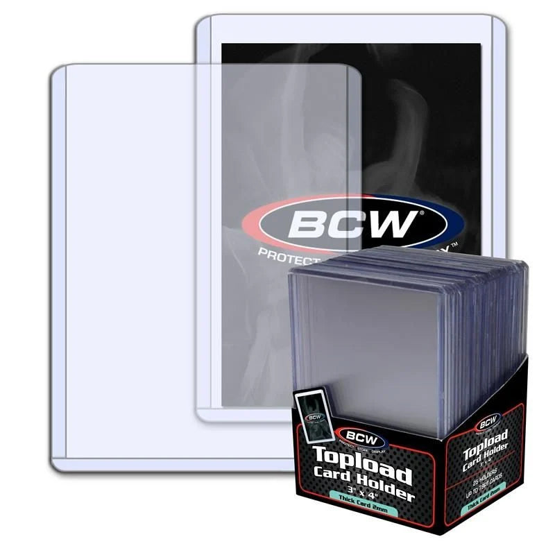 BCW Thick Topload Holders