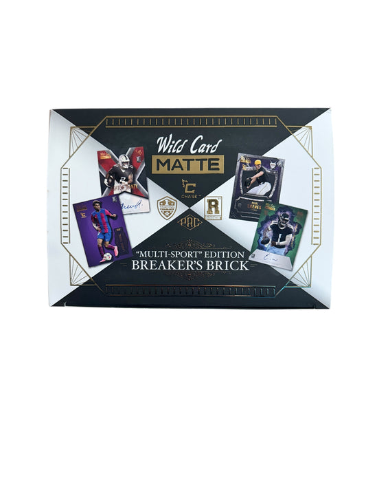 025 Wild Card Matte Rookie Multi-Sport Hobby Breakers Brick