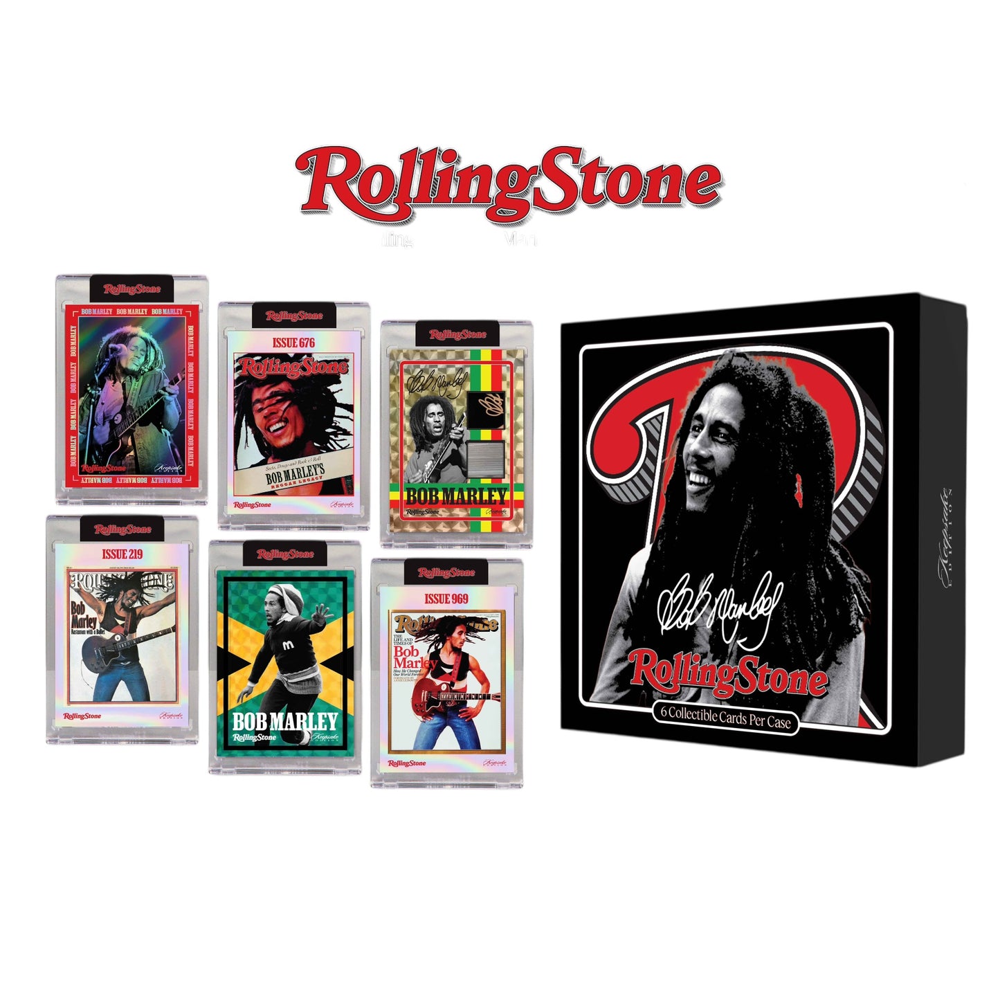 GROUP BREAK - 2025 Rolling Stone Bob Marley™ Keepsake Premiere Edition 6 Box Case