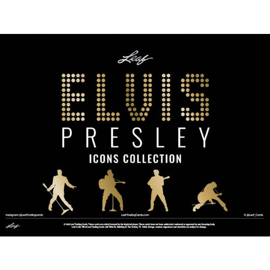 2024 Leaf Elvis Icons Collection Hobby Box