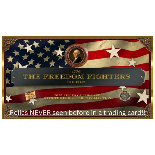 2025 Pieces of the Past 1776: The Freedom Fighters Edition Hobby Box