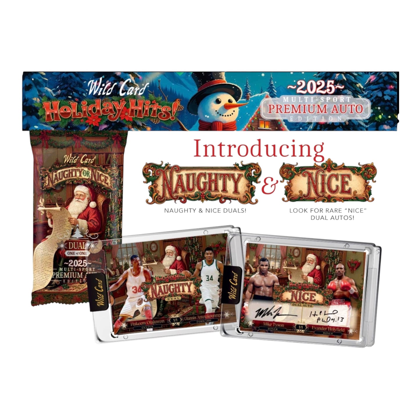 2025 Wild Card Holiday Hits Premium Autograph Edition