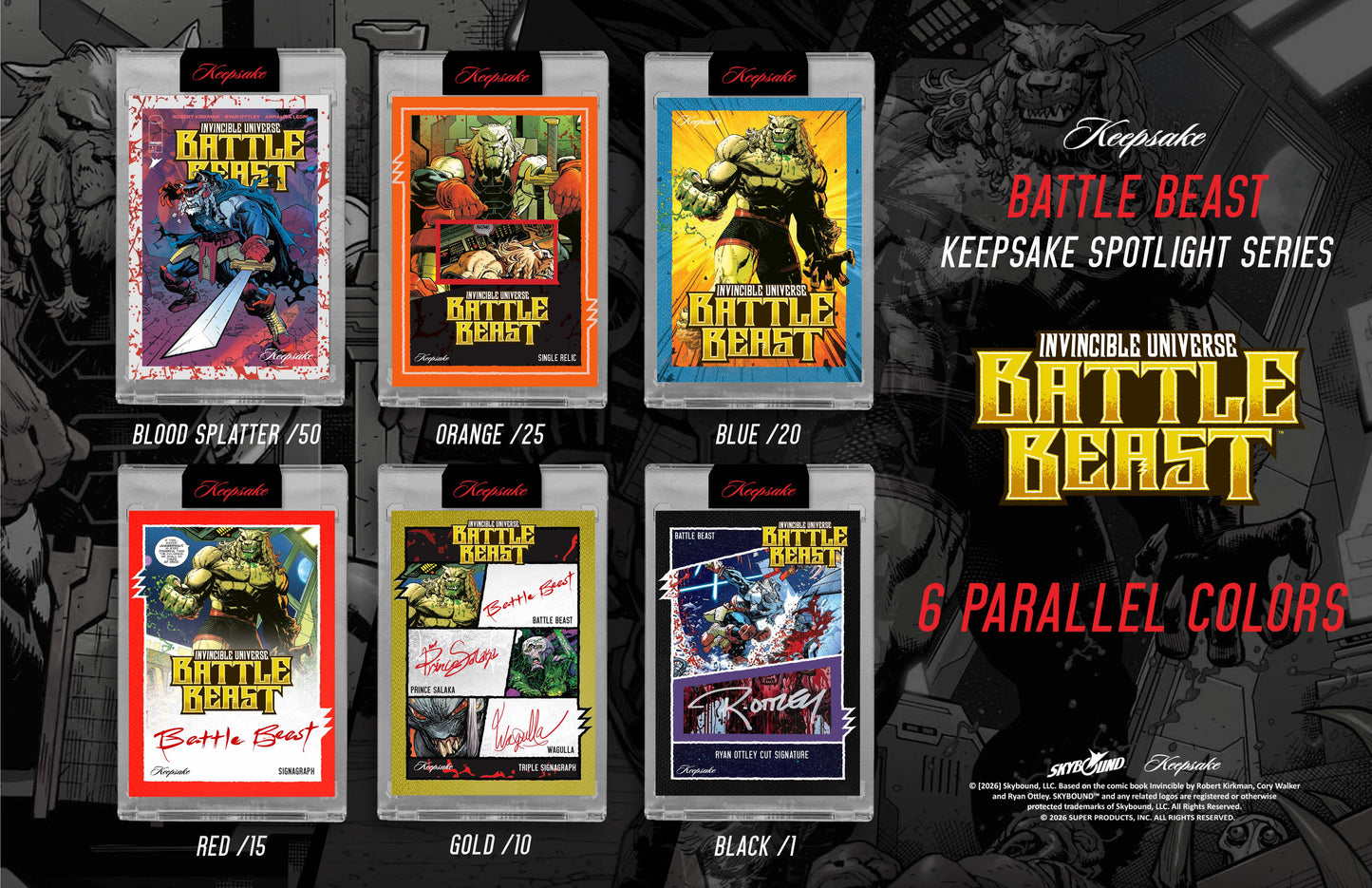 Battle Beast 1st Edition Keepsake Spotlight Series