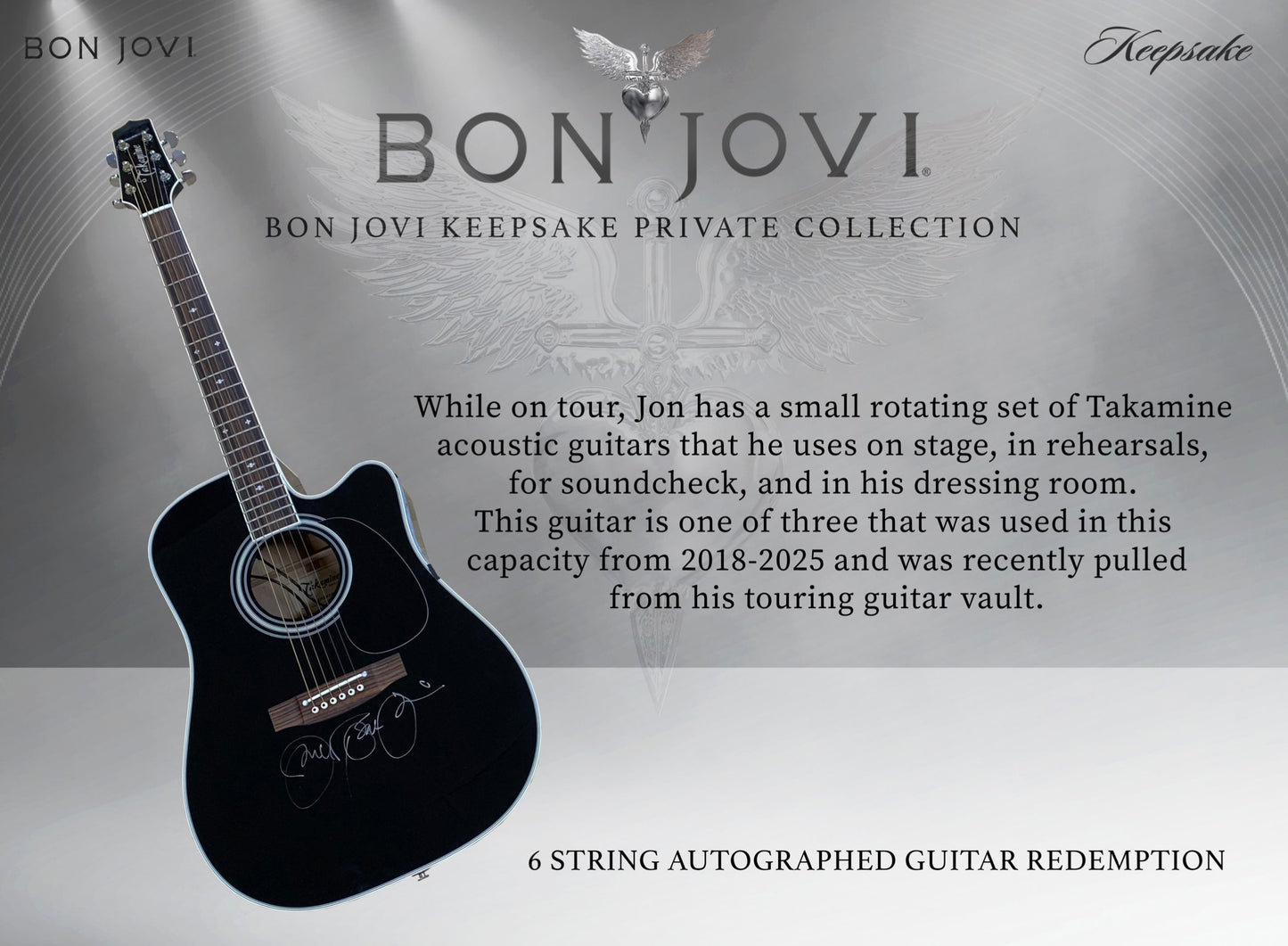 Bon Jovi Keepsake Private Collection
