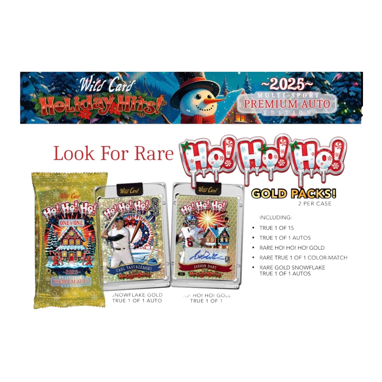 2025 Wild Card Holiday Hits Premium Autograph Edition