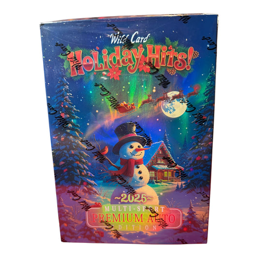 2025 Wild Card Holiday Hits Premium Autograph Edition