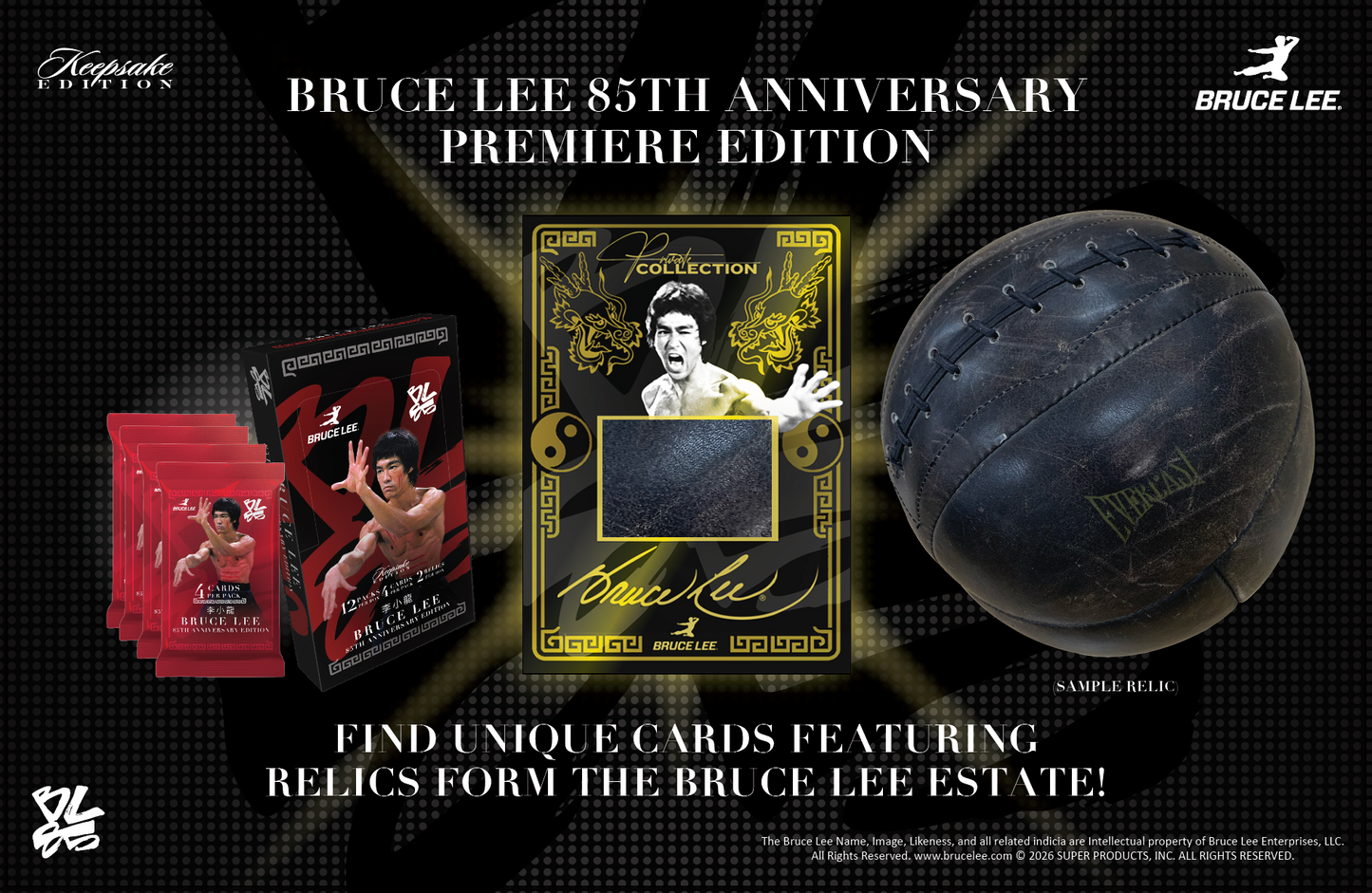 Bruce Lee 85th Anniversary Premiere Keepsake Hobby Edition