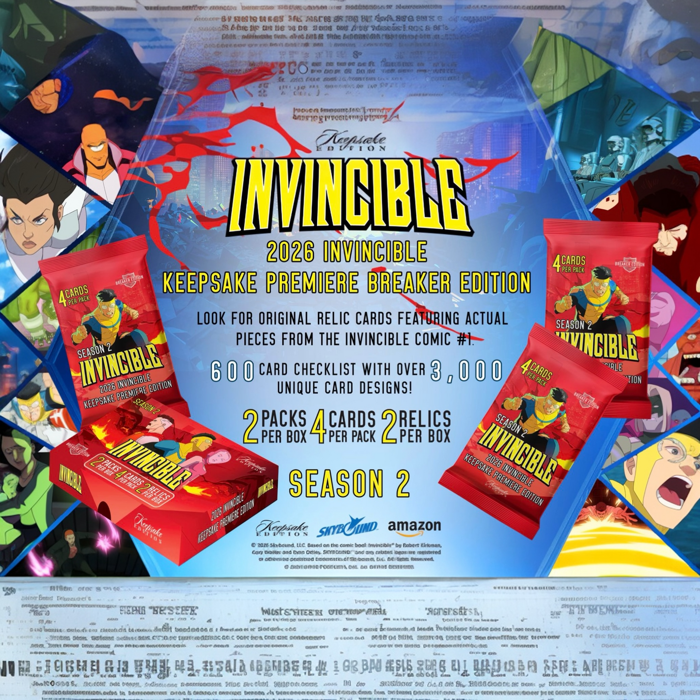 2026 Invincible Season 2 Premiere Breaker Edition
