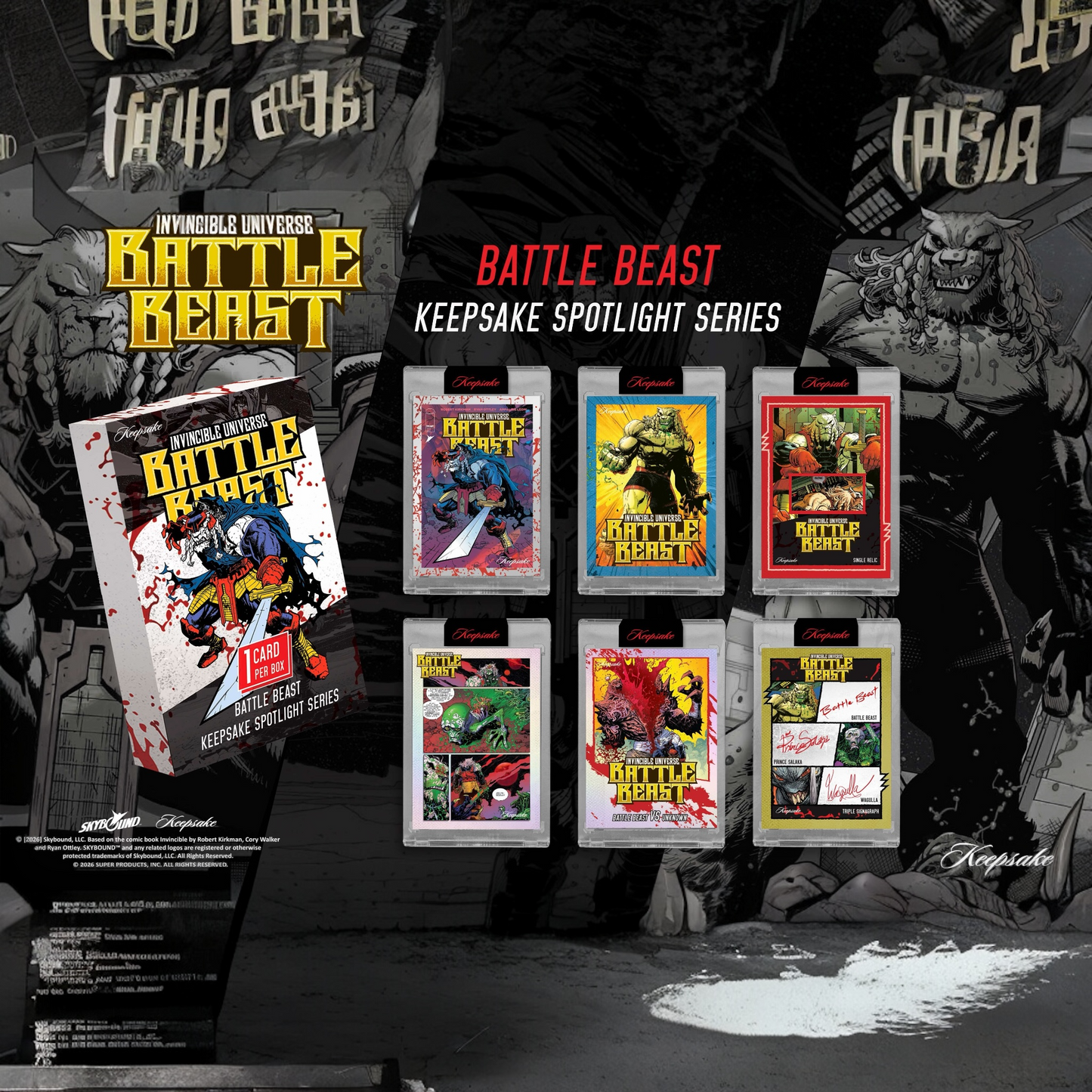 Battle Beast 1st Edition Keepsake Spotlight Series