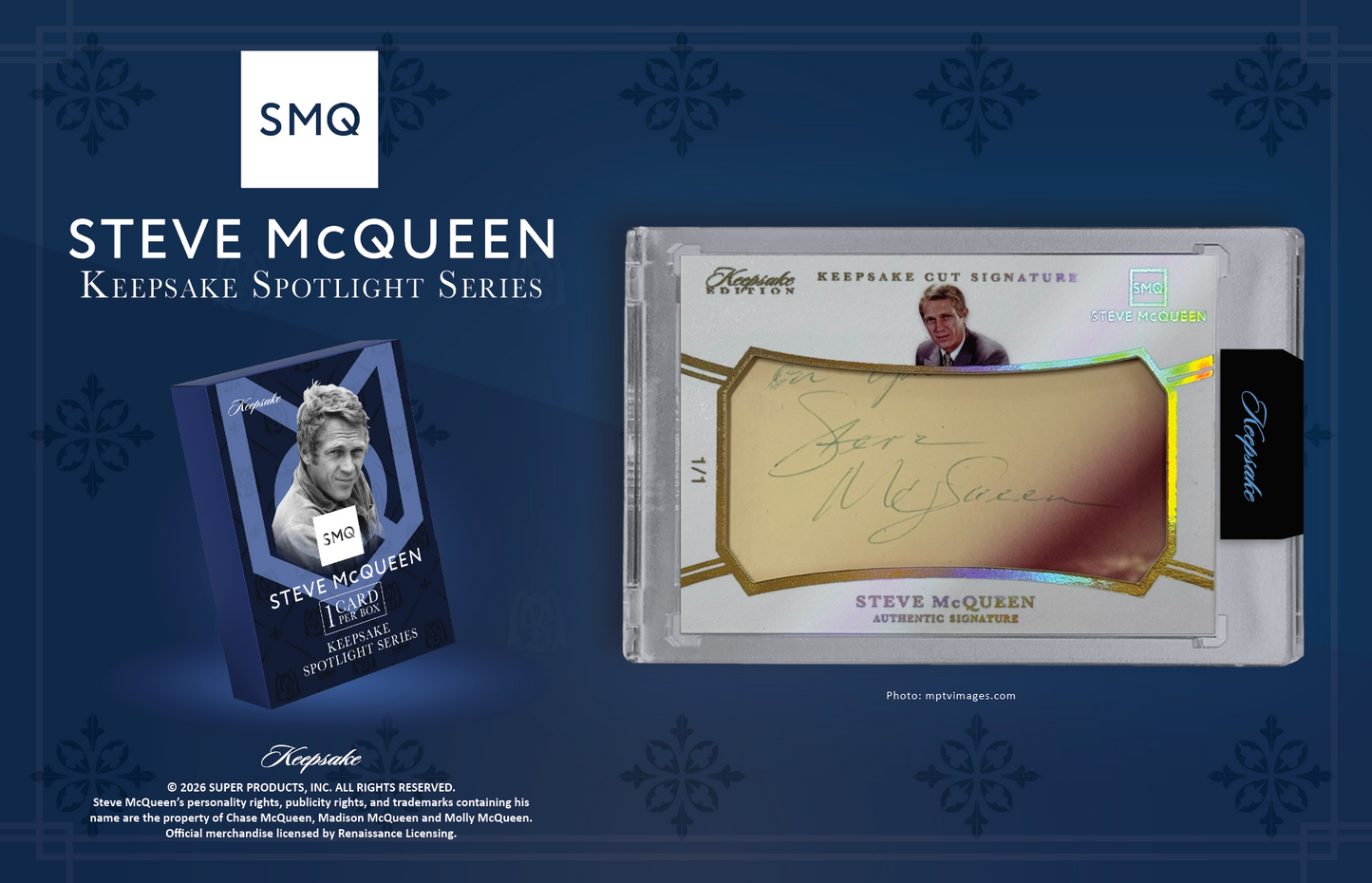 Steve McQueen King of Cool Spotlight Series
