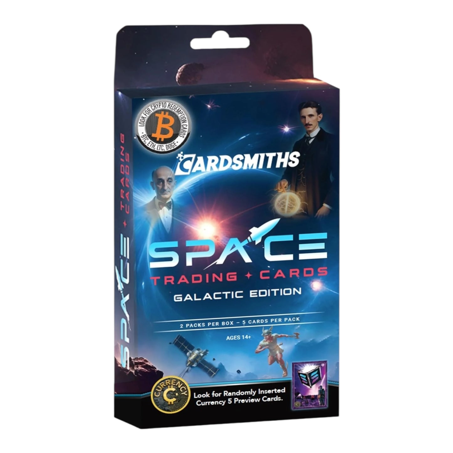 Space: Galactic Edition Trading Cards 2-Pack Collectors Box