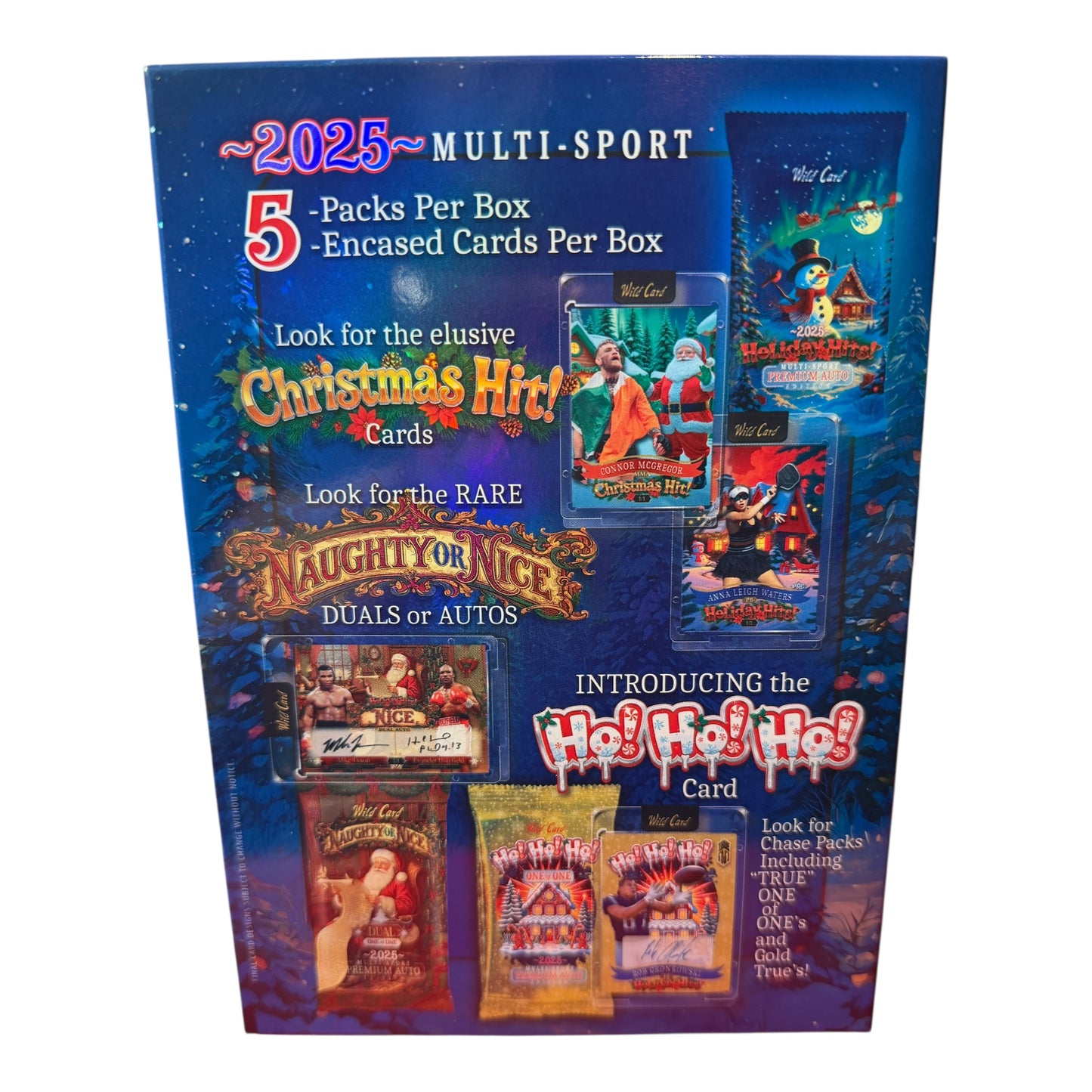 2025 Wild Card Holiday Hits Premium Autograph Edition