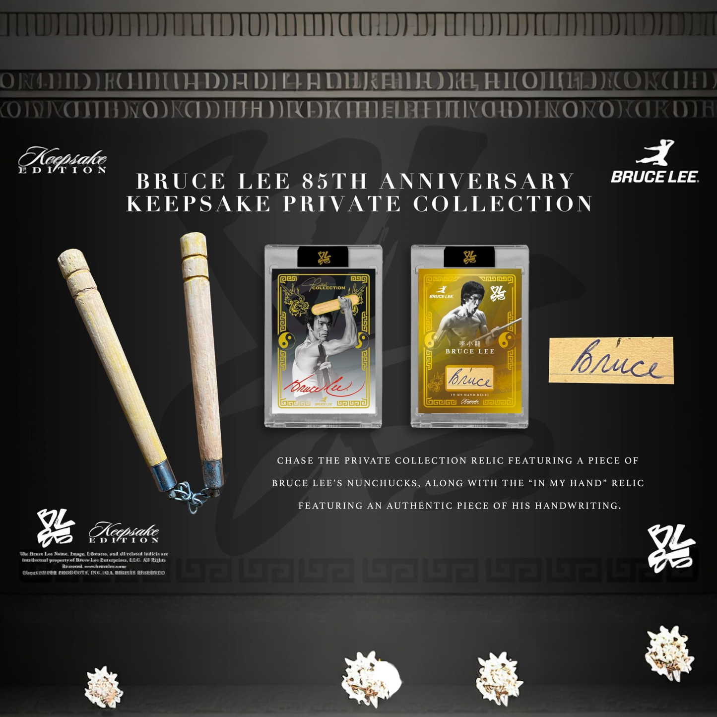 Bruce Lee 85th Anniversary Keepsake Private Collection Nunchucks Edition