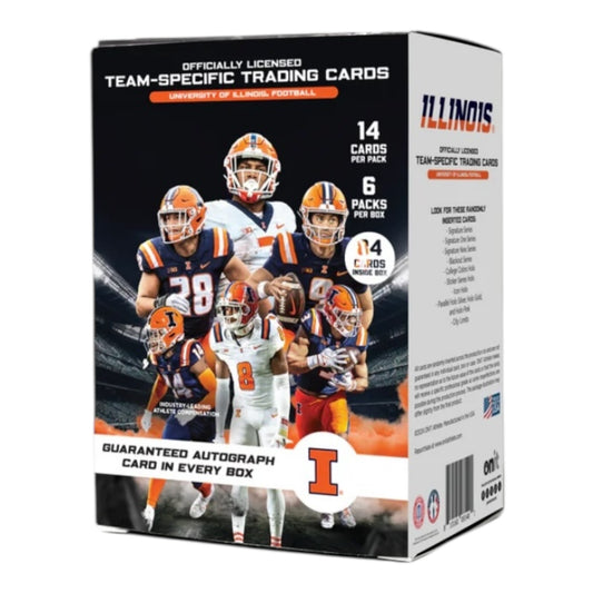 University of Illinois® 2024 Football - Platinum Box with Guaranteed Autograph