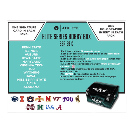 ONIT Athlete Elite Football “C” Series Hobby Box