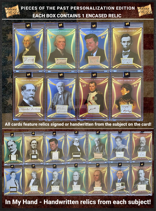 2025 Pieces of the Past Personalization Edition