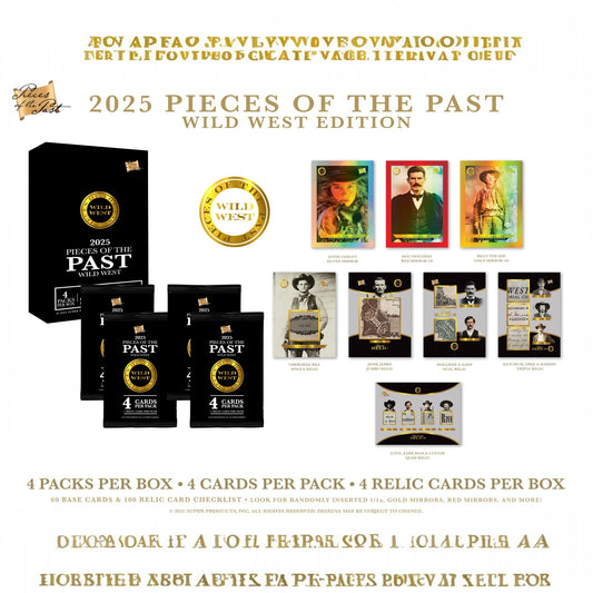 2025 Pieces of the Past Wild West Edition Hobby Box