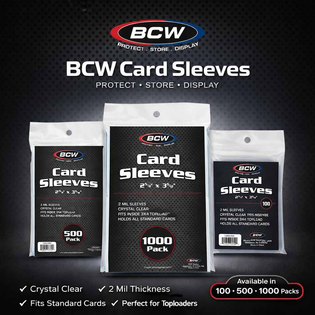 BCW Standard Card Sleeves