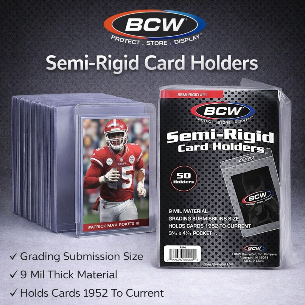 BCW Semi-Rigid Card Holder #1