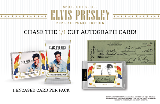 Elvis Presley the King of Rock & Roll Keepsake Spotlight Series