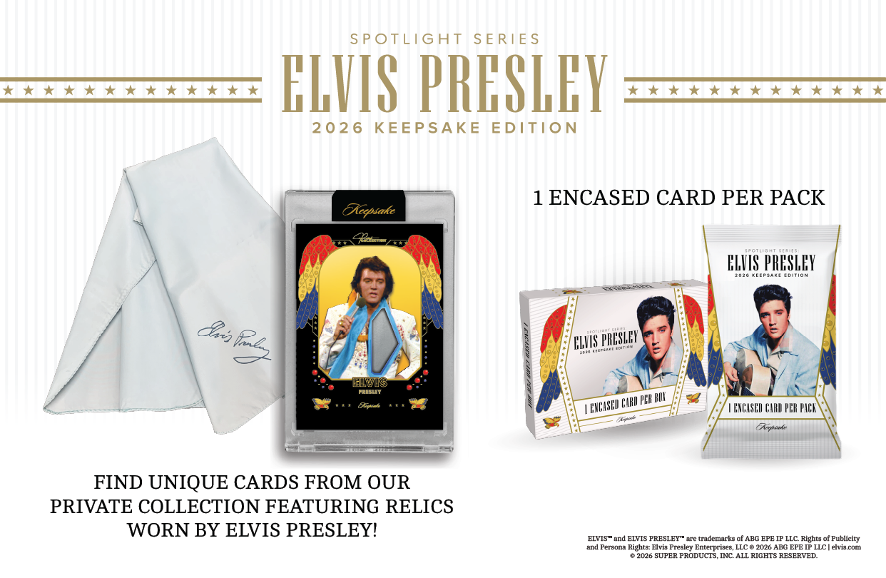 Elvis Presley the King of Rock & Roll Keepsake Spotlight Series