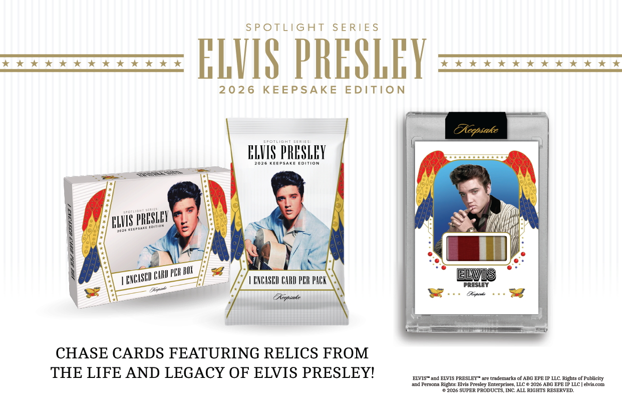 Elvis Presley the King of Rock & Roll Keepsake Spotlight Series