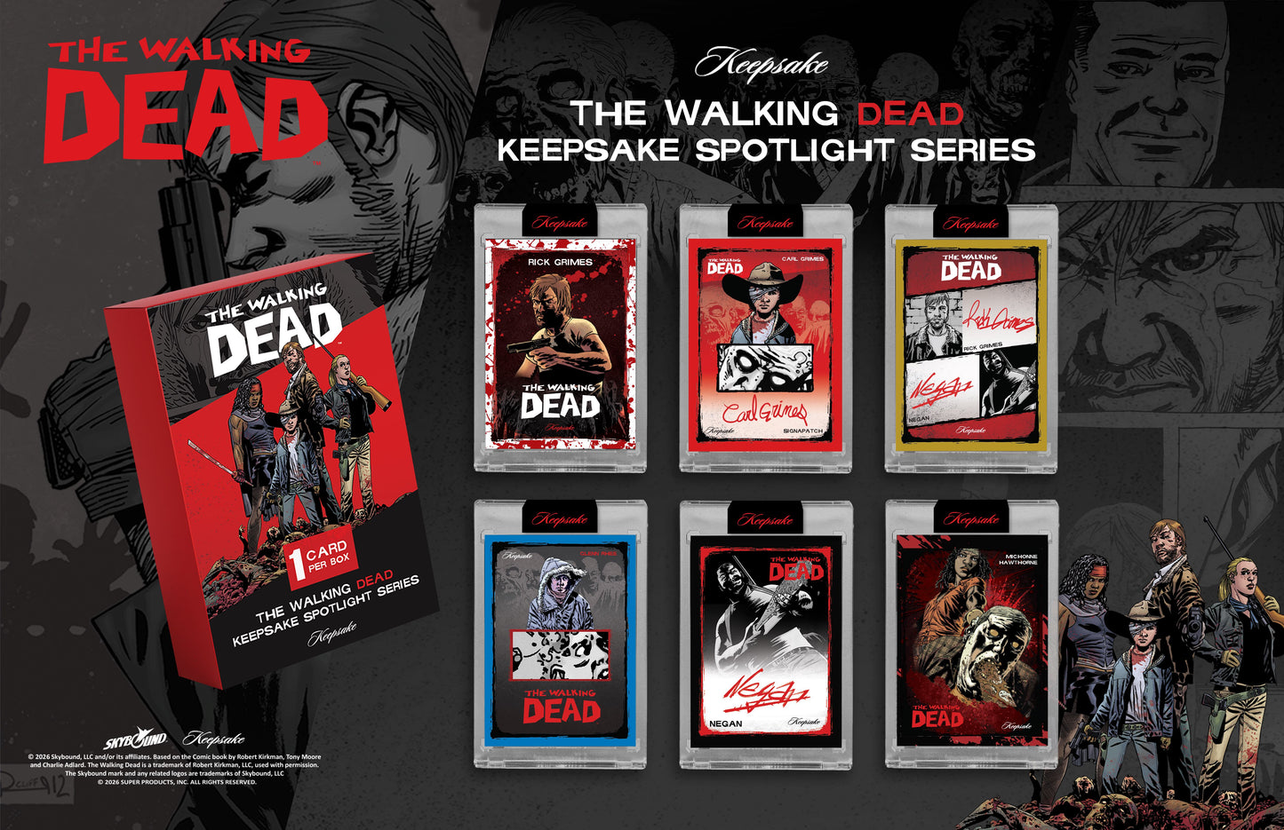The Walking Dead 1st Edition Keepsake Spotlight Edition