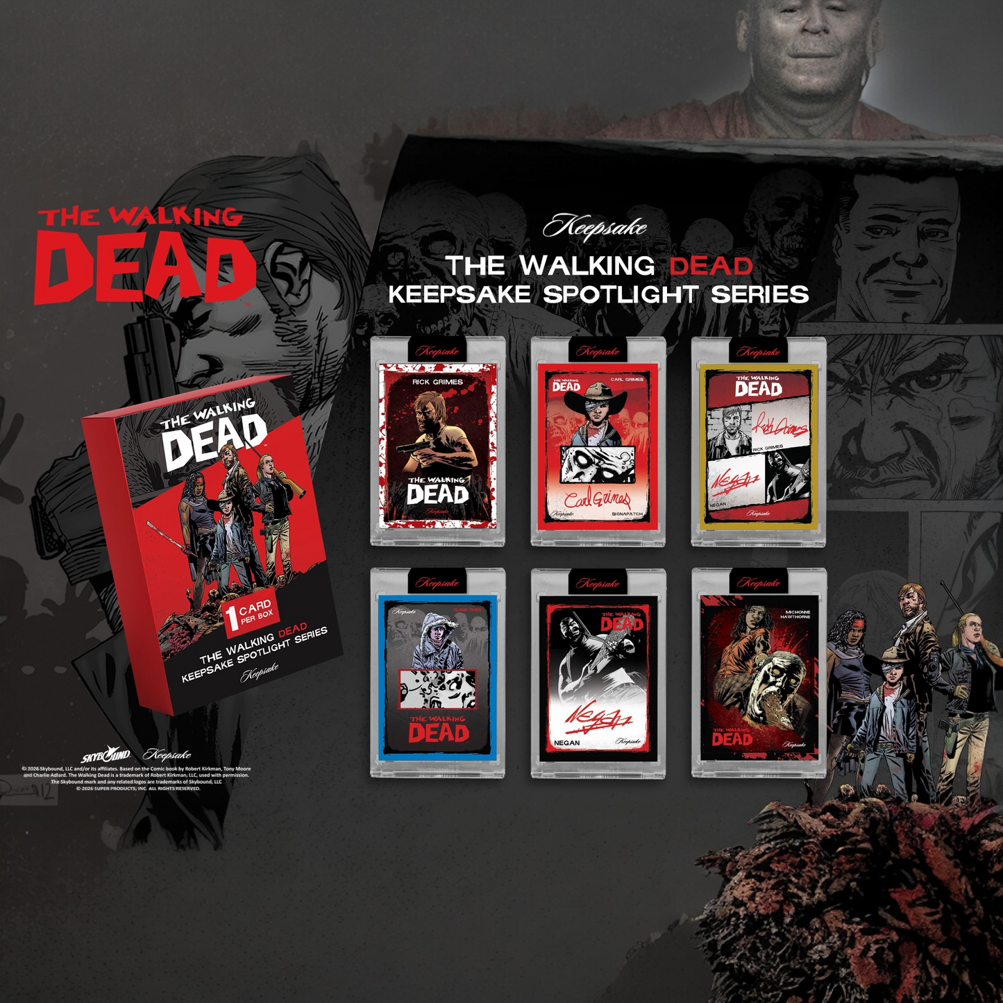 The Walking Dead 1st Edition Keepsake Spotlight Edition