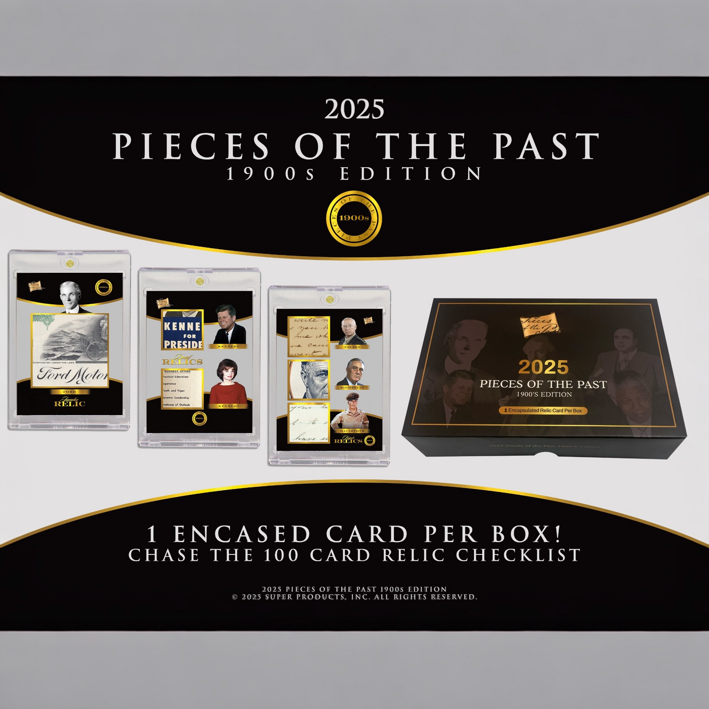 2025 Pieces of the Past 1900s Edition - Single Box
