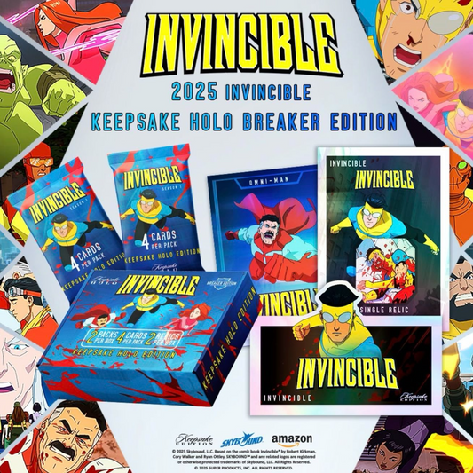 2025 Invincible 1st Edition Season 1 Holo Breaker Edition - Case