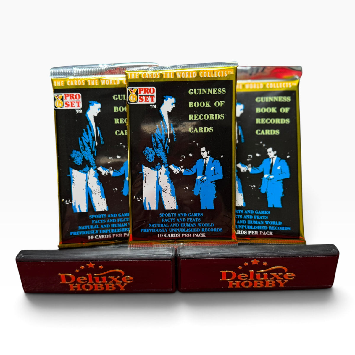 1991 Pro Set Guinness Book of Records Trading Cards – 3 Factory Sealed Packs – 30 Cards
