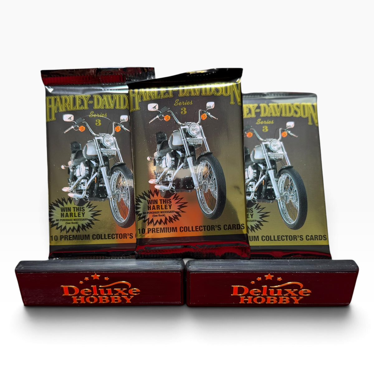 Harley-Davidson Series 3 Premium Collector’s Cards – 3 Factory Sealed Packs – 30 Cards