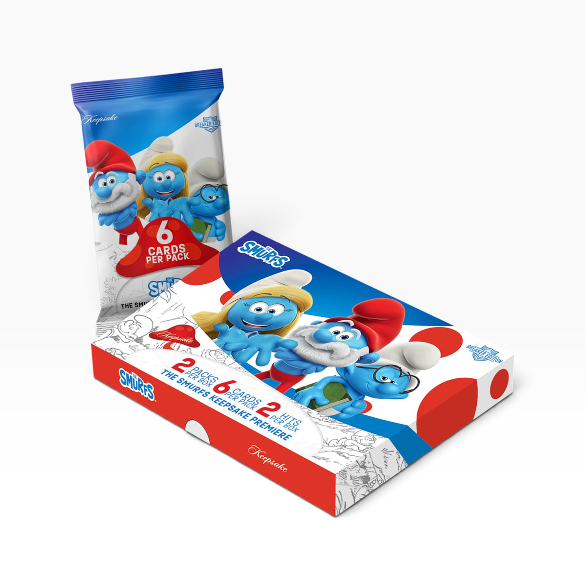 PRE-ORDER - The Smurfs Keepsake Premiere Breaker Box