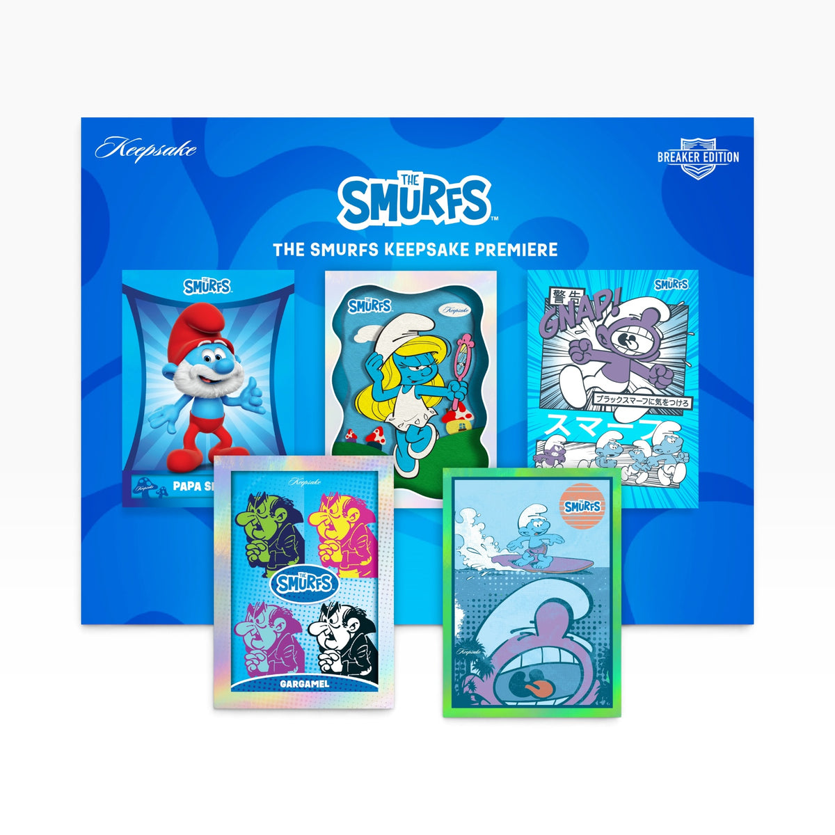 PRE-ORDER - The Smurfs Keepsake Premiere Breaker Box